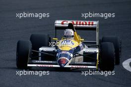 Nigel Mansell (GBR) Williams FW12 Judd