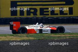 Alain Prost (FRA) McLaren MP4/4 Honda