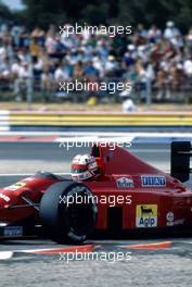Nigel Mansell (GBR) Ferrari 640 2nd position