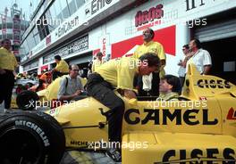 Jacques Villeneuve (CDN) Reynard 893 Alfa Romeo Prema Racing