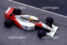 Ayrton Senna da Silva (BRA) McLaren MP4/5 Honda 1st position