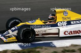 Thierry Boutsen (BEL) Williams FW13 Renault