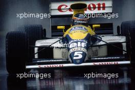 Thierry Boutsen (BEL) Williams FW13 Renault 1st position