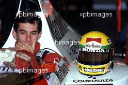 Ayrton Senna da Silva (BRA) McLaren MP4/5 Honda 1st position