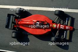 Nigel Mansell (GBR) Ferrari 640 Scuderia Ferrari