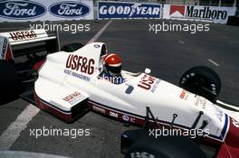Eddie Cheever (USA) Arrows A11 Ford Cosworth 3rd position