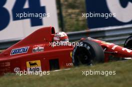 Nigel Mansell (GBR) Ferrari 640 1st position