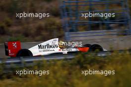 Ayrton Senna da Silva (BRA) McLaren Mp4/5 Honda 1st position