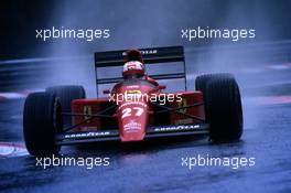 Nigel Mansell (GBR) Ferrari 640 3rd position