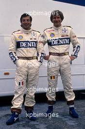 Riccardo Patrese (ITA) and Thierry Boutsen (BEL)  Williams