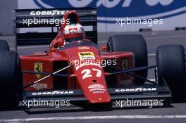 Nigel Mansell (GBR) Ferrari 640