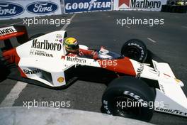 Ayrton Senna da Silva (BRA) McLaren MP4/5 Honda