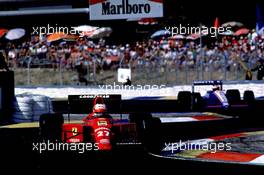 Formula One Championship 1989 - Nigel Mansell (Gbr) Ferrari 640 Scuderia Ferrari Spa SEFAC
