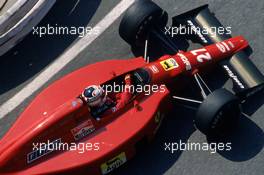 Nigel Mansell (GBR) Ferrari 640 Scuderia Ferrari