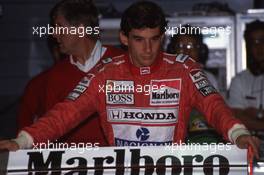 Ayrton Senna da Silva (BRA) McLaren