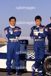 Satoru Nakajima (JPN) Jean Alesi (FRA) Tyrrell