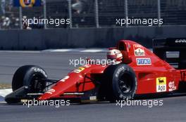 Nigel Mansell (GBR) Ferrari 641 2nd position