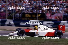 Ayrton Senna da Silva (BRA) McLaren MP4/5B Honda 1st position