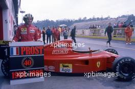 Alain Prost (FRA) Ferrari 641