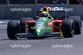 Roberto Moreno (BRA) Benetton B190 Ford Cosworth