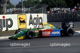 Nelson Piquet (BRA) Benetton B190 Ford Cosworth 2nd position