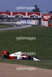 Gerhard Berger (AUT) McLaren MP4/5B Honda 2nd position
