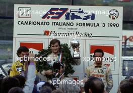 Alessandro Zanardi (ITA) Dallara F390 Alfa Romeo R.C.Motorsport 1st position celebrate podium