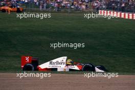 Ayrton Senna da Silva (BRA) McLaren MP4/5B Honda