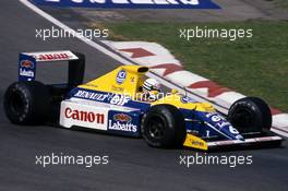 Riccardo Patrese (ITA) Williams FW13B Renault 1st position