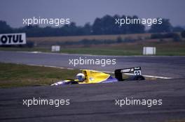 Alessandro Alex Zanardi (ITA) Reynard 91D Mugen Il Barone Rampante 2nd position