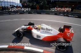 Ayrton Senna da Silva (BRA) McLaren MP4/6 Honda 1st position