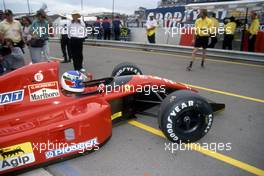 Gianni Morbidelli (ITA) Ferrari 643