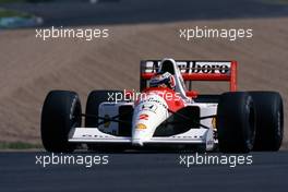 Gerhard Berger (AUT) McLaren MP4/6 Honda