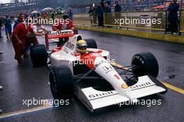 Ayrton Senna da Silva (BRA) McLaren MP4/6 Honda 1st position