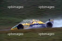 Nelson Piquet (BRA) Benetton B190B Ford Cosworth