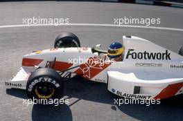 Michele Alboreto (ITA) Footwork FA12 Porsche