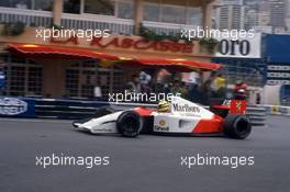 Ayrton Senna da Silva (BRA) McLaren MP4/6 Honda 1st position