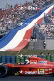 Alain Prost (FRA) Ferrari 643 2nd position