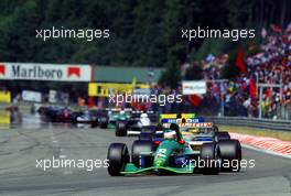 Michael Schumacher (GER) Jordan 191 Ford Cosworth