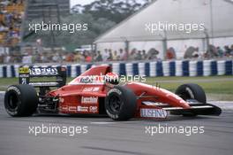 Emanuele Pirro (ITA) Dallara 191 Judd BMS Scuderia Italia