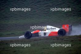 Ayrton Senna da Silva (BRA) McLaren MP4/6 Honda 1st position