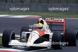 Ayrton Senna da Silva (BRA) McLaren MP4/6 Honda 3rd position