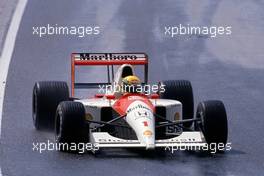 Ayrton Senna da Silva (BRA) McLaren MP4/6 Honda 1st position