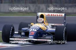 Nigel Mansell (GBR) Williams FW14 Renault 2nd position