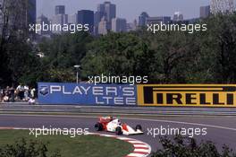 Gerhard Berger (AUT) McLaren MP4/7A Honda 1st position