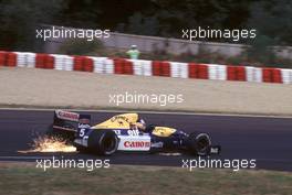 Formula One Championship 1992 - Nigel Mansell (Gbr) Williams FW14B Canon Williams Team