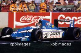 Thierry Boutsen (BEL) Ligier JS37 Renault