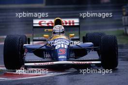 Nigel Mansell (GBR) Williams FW14B Renault 2nd position