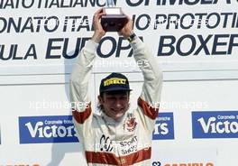 Vincenzo Sospiri (ITA) Dallara F391 Mugen Traini Corse 1st position