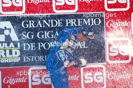 Formula One Championship 1992 - GP F1 Portogallo - Nigel Mansell (Gbr) Williams FW14B Canon Williams Team 1st position
